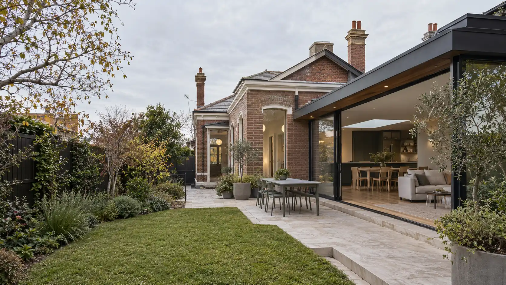 Renovated Hawthorn character home with improved living spaces and a contemporary rear extension