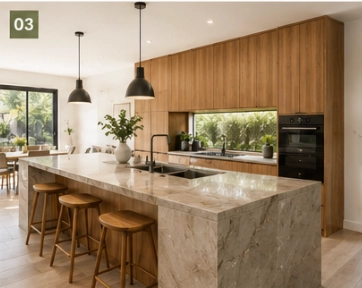 Completed kitchen renovation
